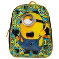 Minions Kids Backpack, 15" Girls & Boys Despicable Me School Bag, Black