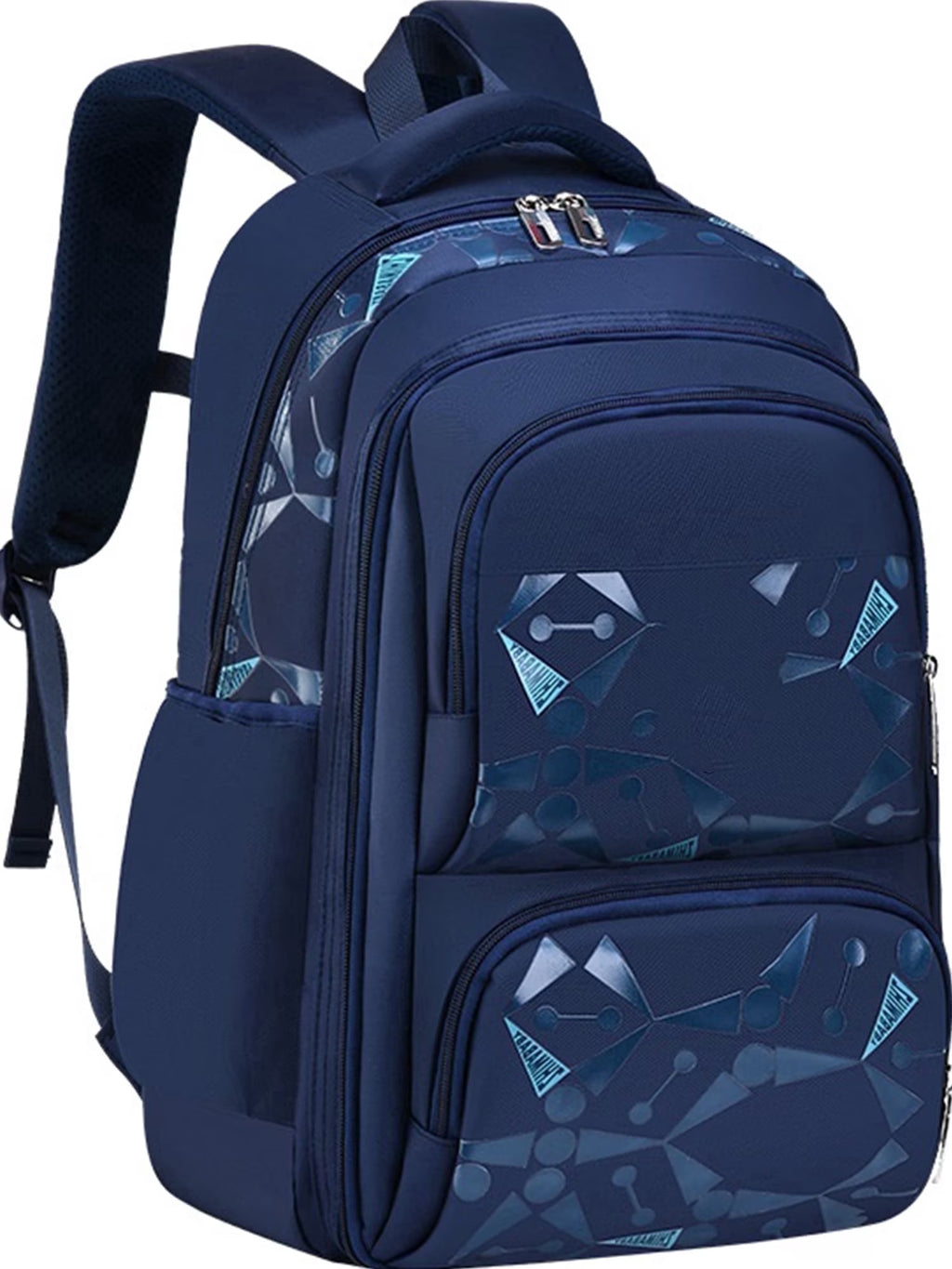 Boys School Backpacks for Kids, Fashion Bookbags for Teens, Lightweight Shoulder School Bags, Blue