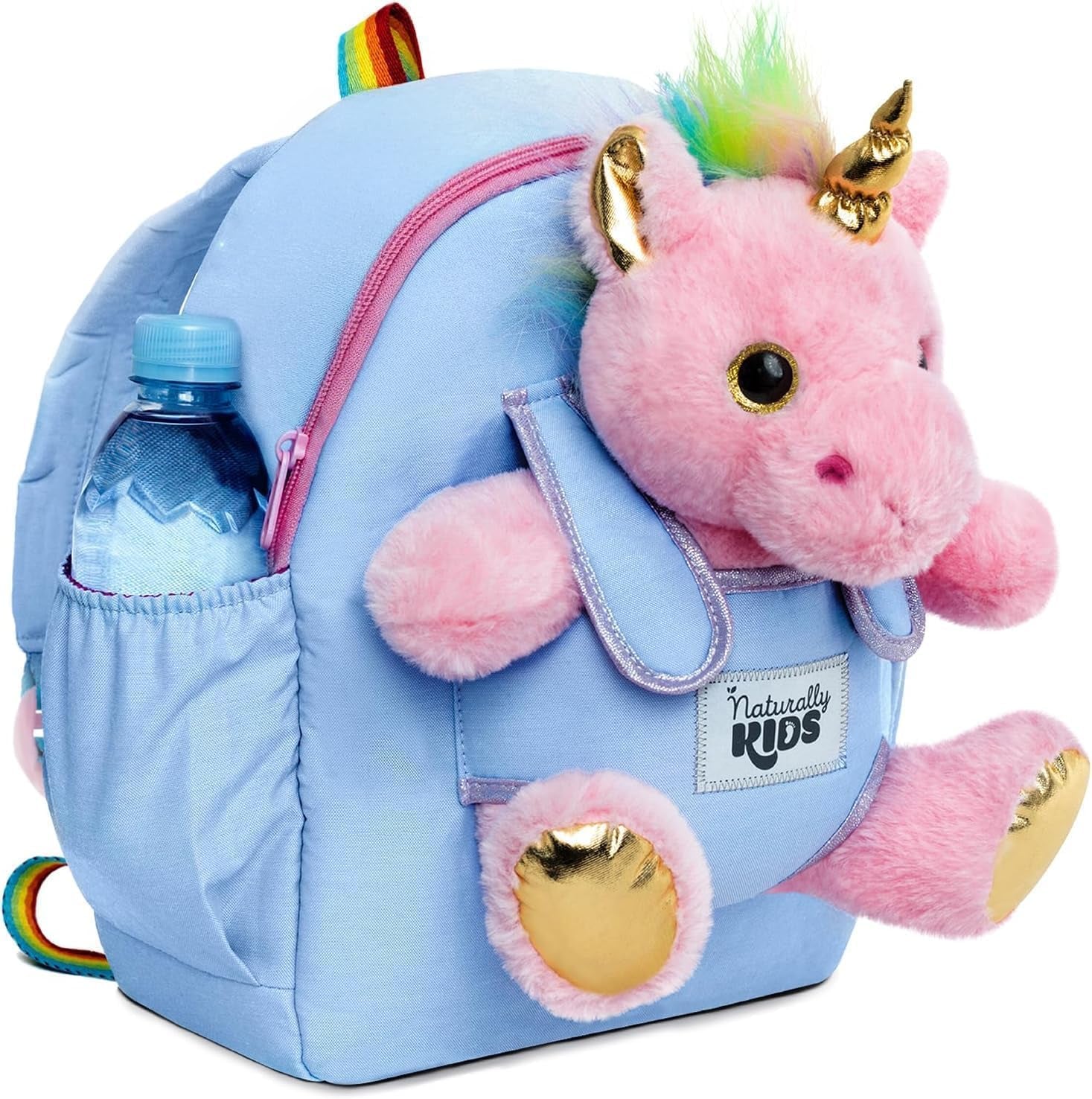 Wolf Backpack, Wolf Toys for Kids 3-5, Toddler Husky Stuffed Animal Gifts for 2 3 4 5 Year Old Girl Boy