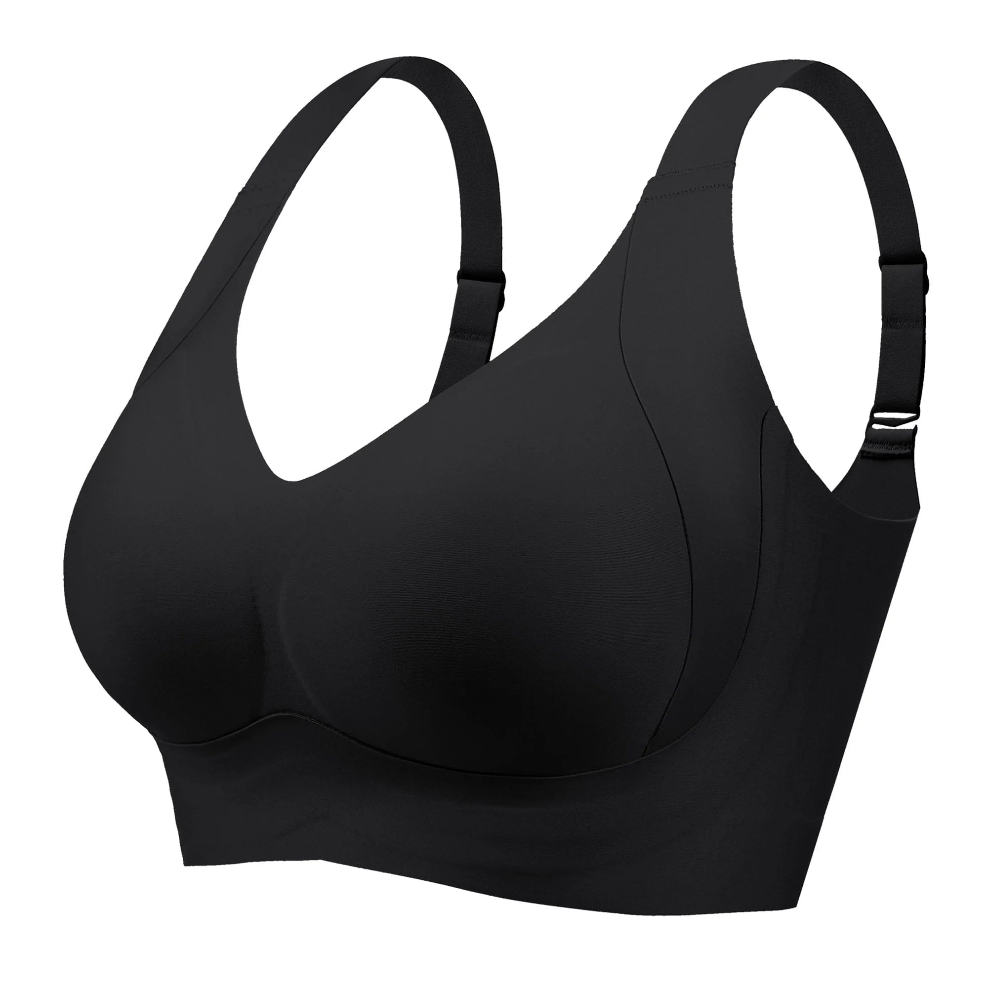 plus Size Everyday Bras for Women Full Coverage Soft Sleep Wirefree Bras New Upgrade