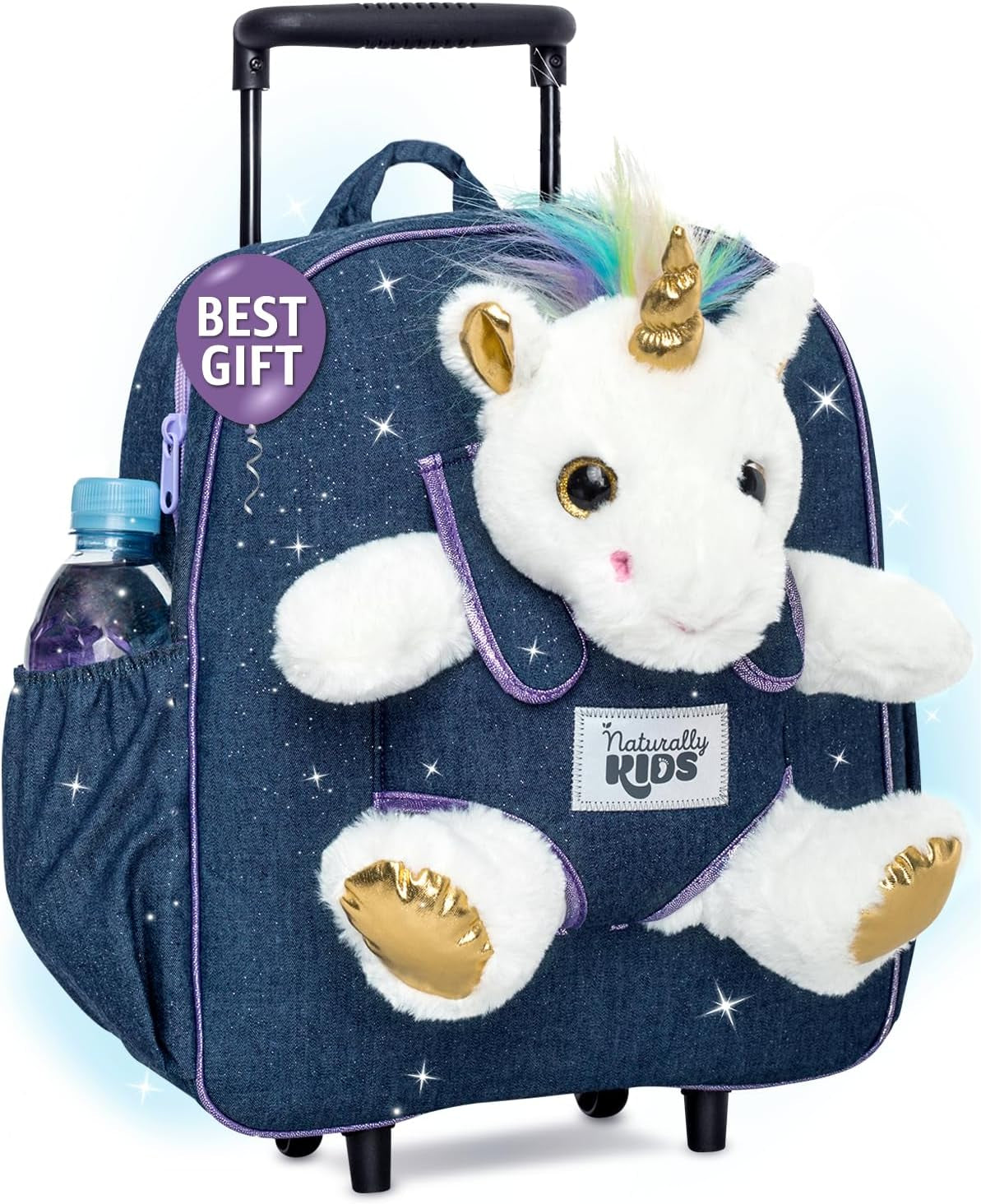 Wolf Backpack, Wolf Toys for Kids 3-5, Toddler Husky Stuffed Animal Gifts for 2 3 4 5 Year Old Girl Boy