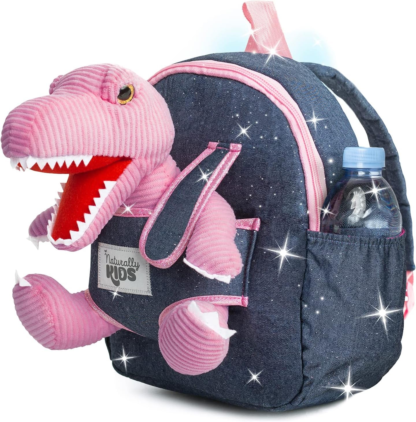 Wolf Backpack, Wolf Toys for Kids 3-5, Toddler Husky Stuffed Animal Gifts for 2 3 4 5 Year Old Girl Boy