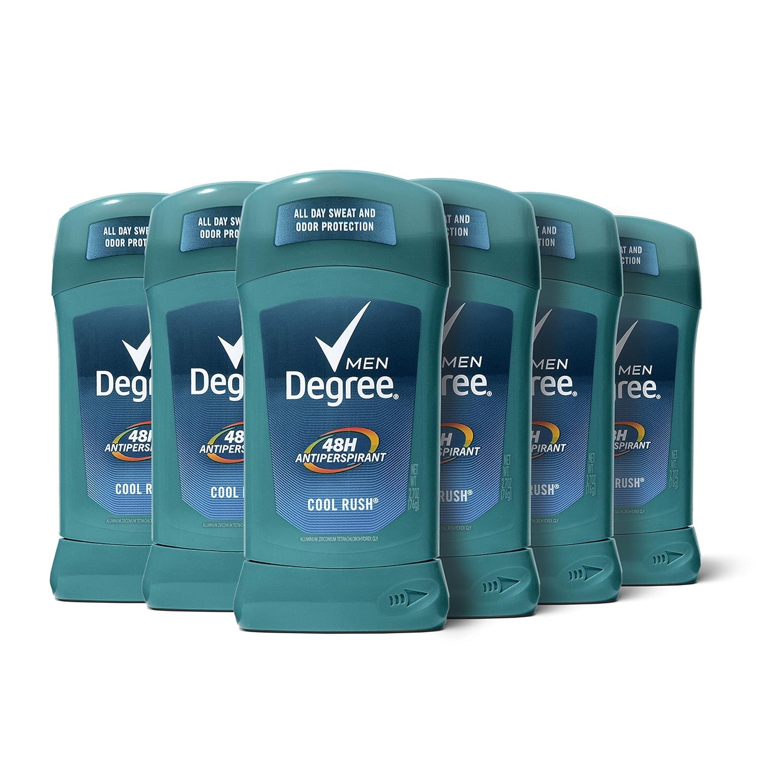 Degree Men Original Protection Antiperspirant Deodorant, Sport, 2.7 Oz Pack of 6