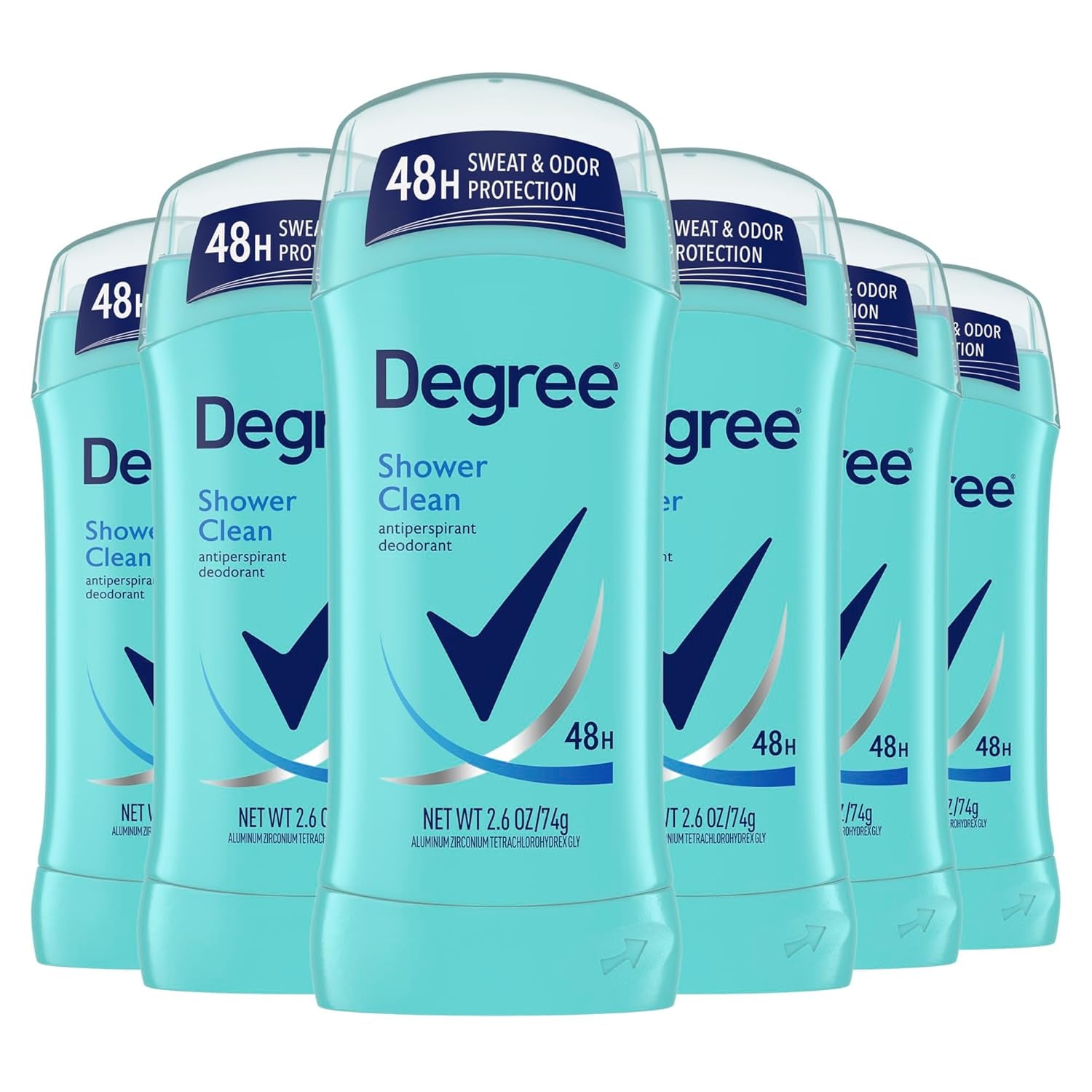 Degree Men Original Protection Antiperspirant Deodorant, Sport, 2.7 Oz Pack of 6