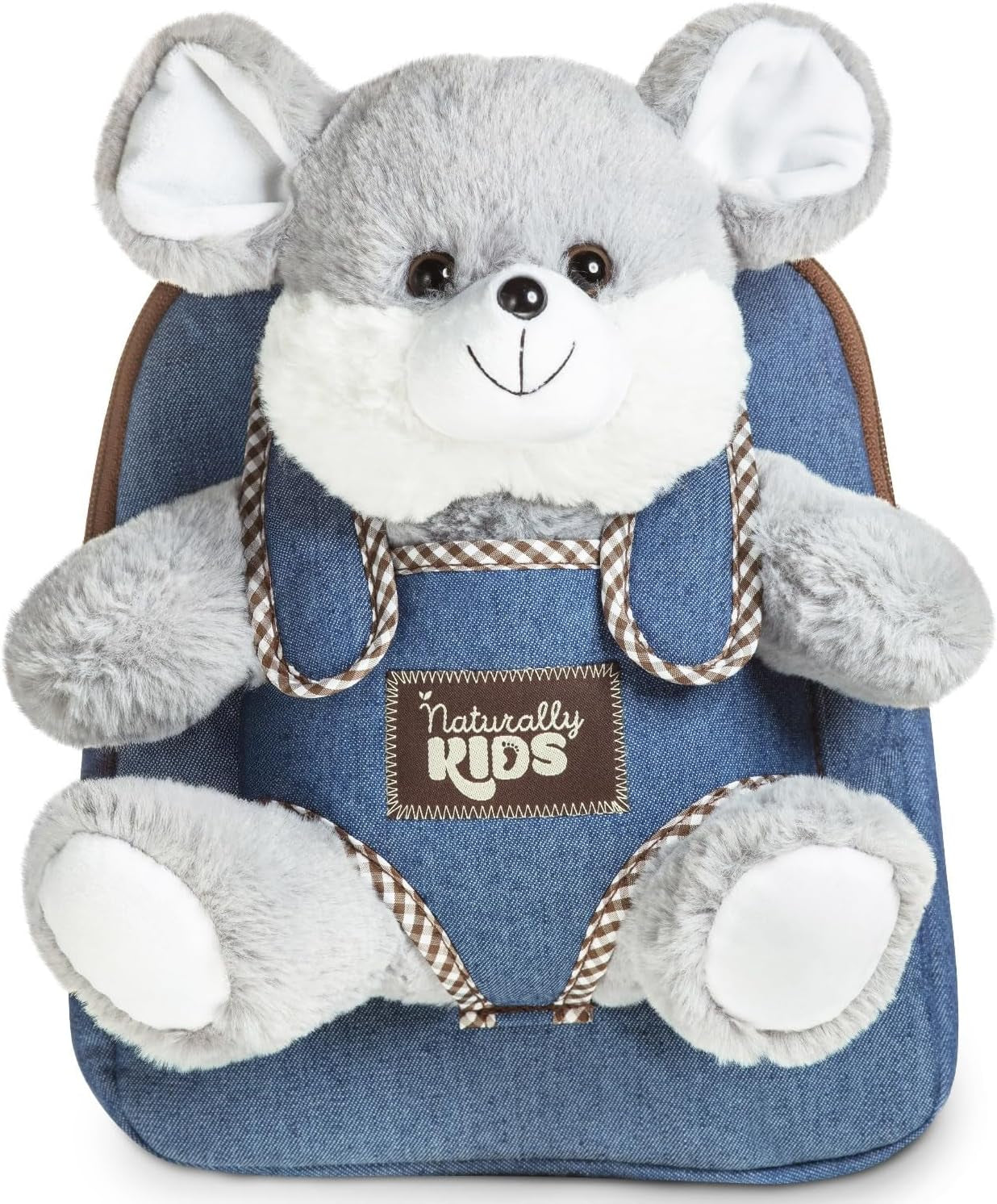 Wolf Backpack, Wolf Toys for Kids 3-5, Toddler Husky Stuffed Animal Gifts for 2 3 4 5 Year Old Girl Boy