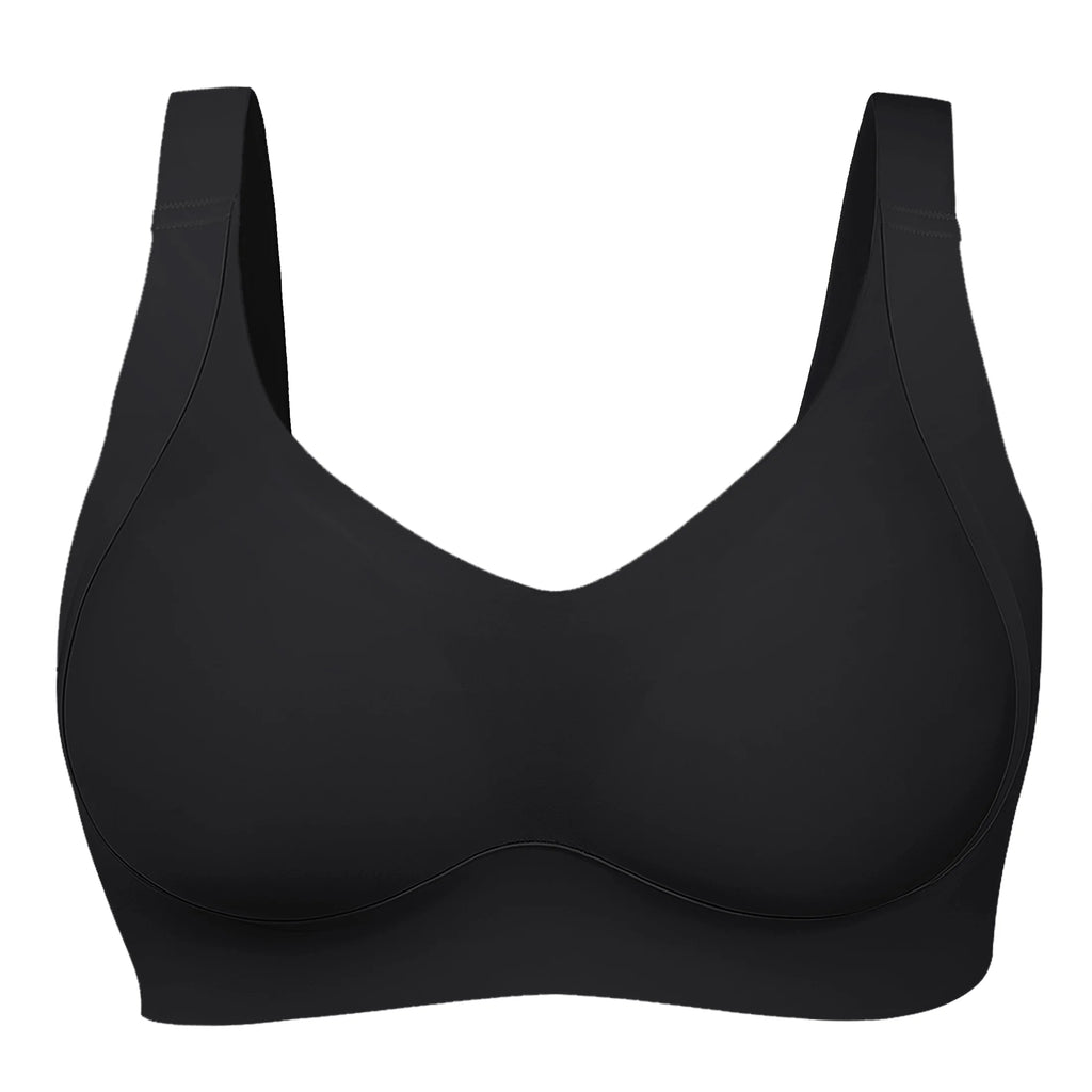 plus Size Everyday Bras for Women Full Coverage Soft Sleep Wirefree Bras New Upgrade