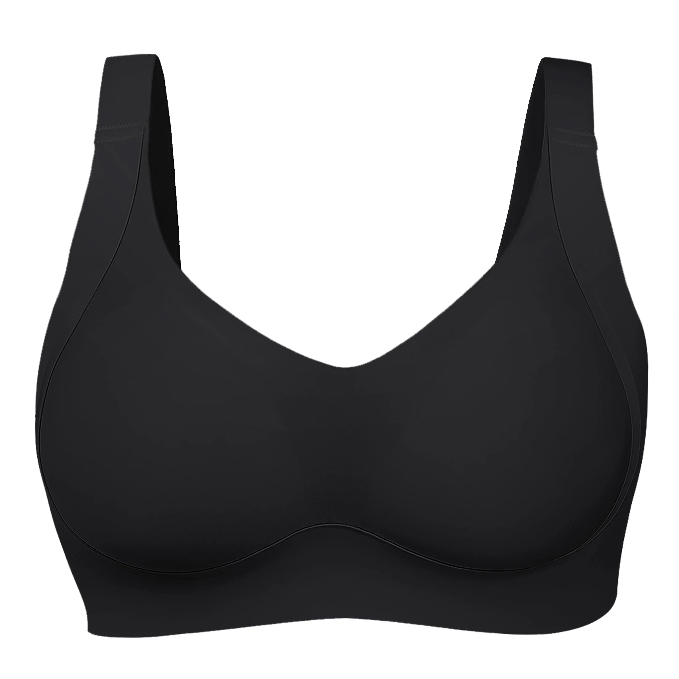 plus Size Everyday Bras for Women Full Coverage Soft Sleep Wirefree Bras New Upgrade