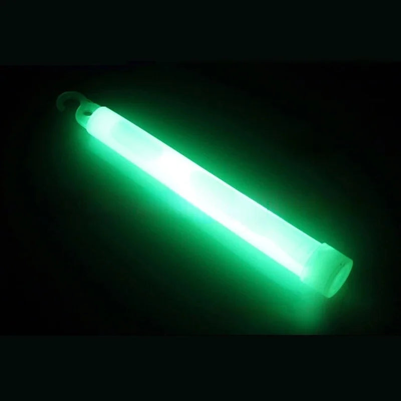 6Inch 10 Pcs Glow Stick 24-Hour Chemical Fluorescent Colorful Light Camping Decoration Party Club Emergency Survival Tools