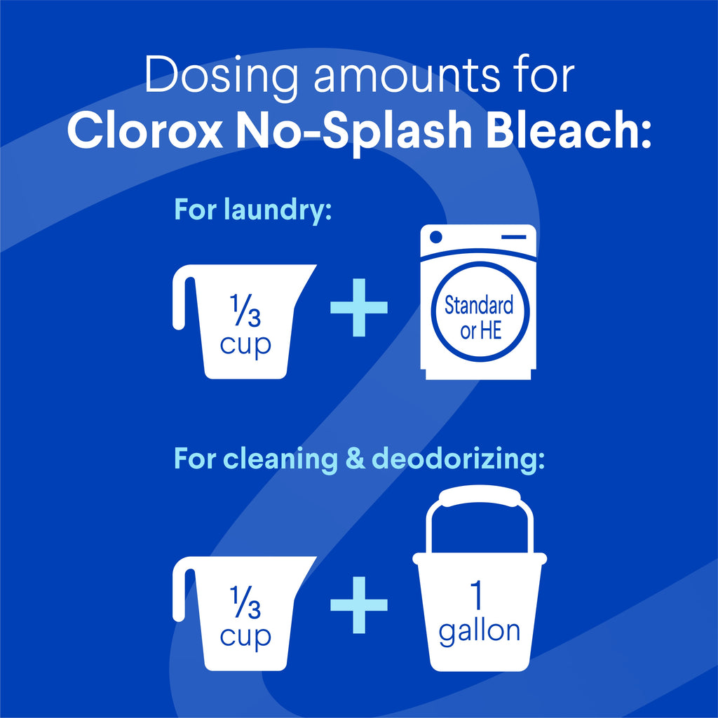 Splash-Less Fresh Meadow Concentrated 77 Fluid Ounce(S) Household Bleach