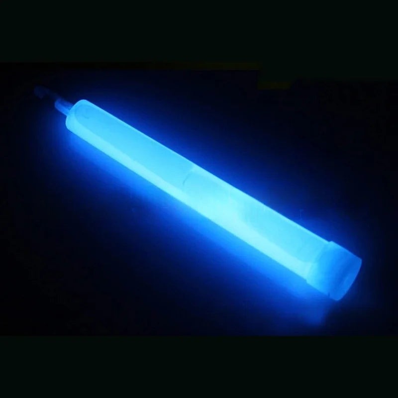 6Inch 10 Pcs Glow Stick 24-Hour Chemical Fluorescent Colorful Light Camping Decoration Party Club Emergency Survival Tools