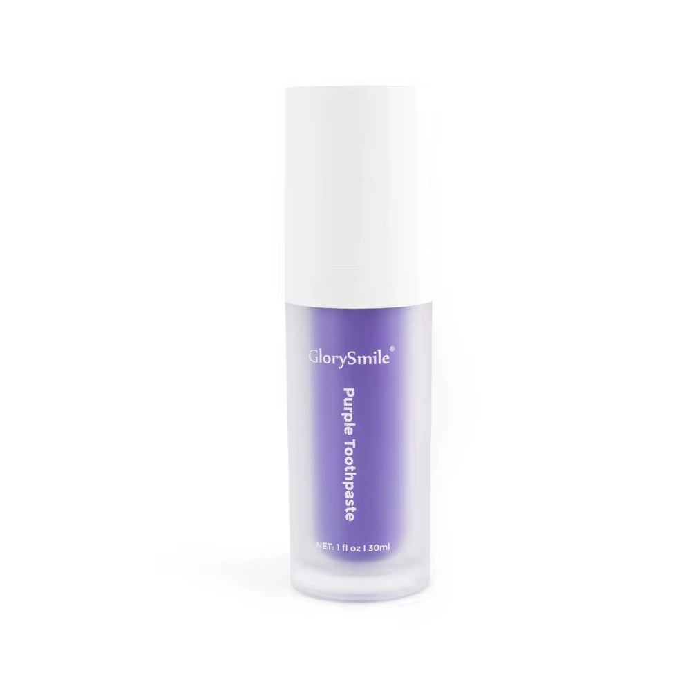 GlorySmile Purple Toothpaste – Instant Brightening Color Corrector (30ml)