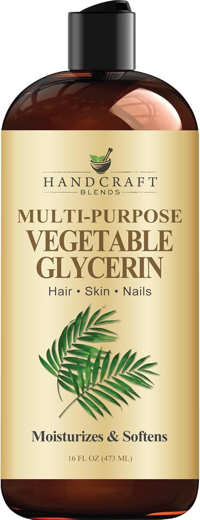Vegetable Glycerin/Glycerine - for DIY Blends 8 Fl Oz - 100% Pure and Natural - Premium Grade Oil for Skin and Hair - Hair and Body - Massage