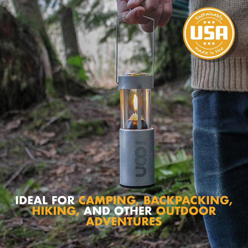 12-Hour Natural Beeswax Long-Burning Candles for  Candle Lanterns and Emergency Preparedness, Made in USA